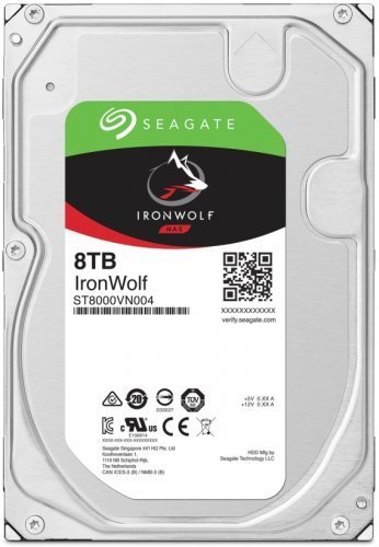 Seagate 8TB Ironwolf ST8000VN004 256MB 7...