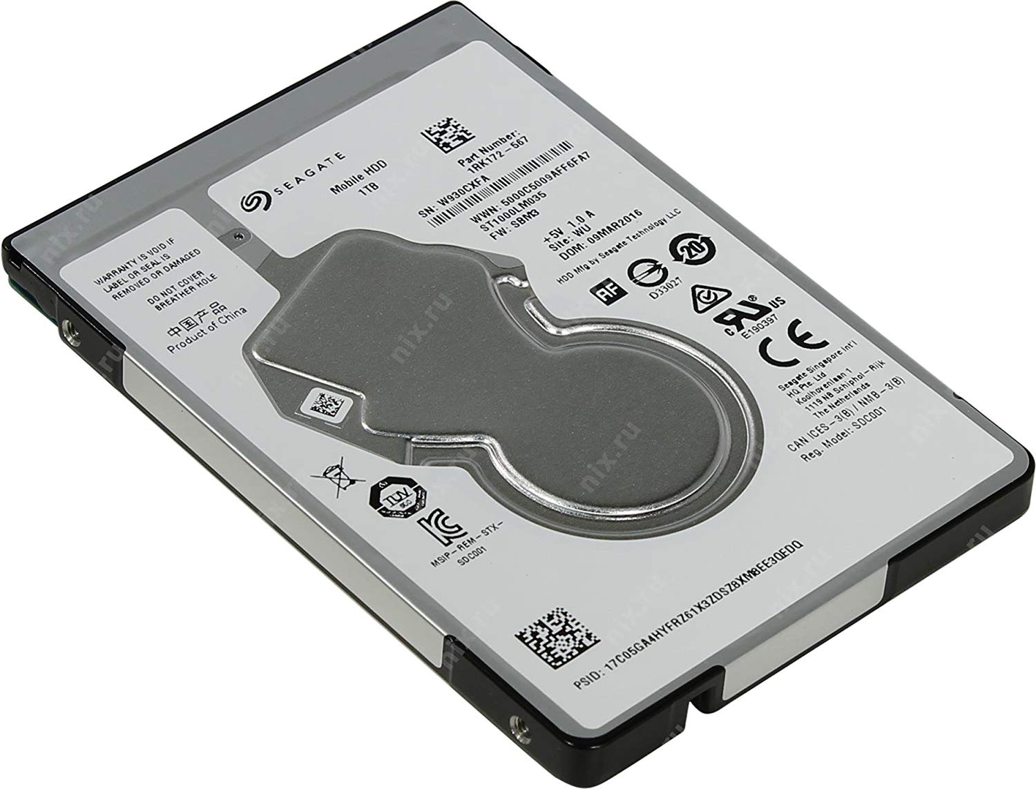SEAGATE 1TB 5400RPM SATA 3 ST1000LM035 1...