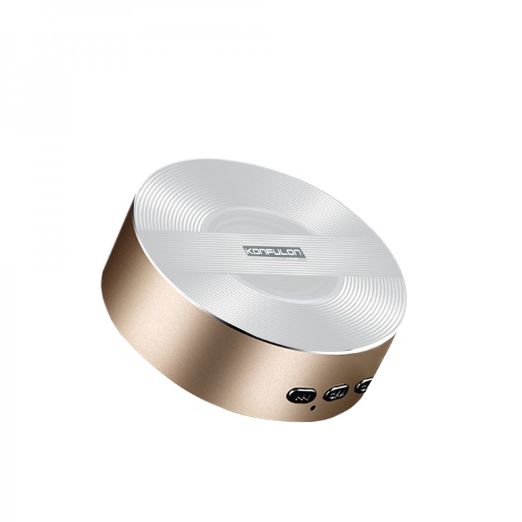 Konfulon K8 Bluetooth Hoparlr Gold